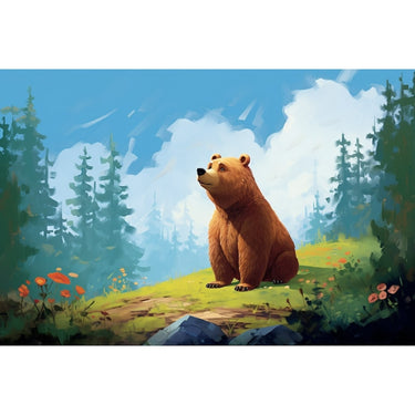 Petit Ours Brun Tableau
